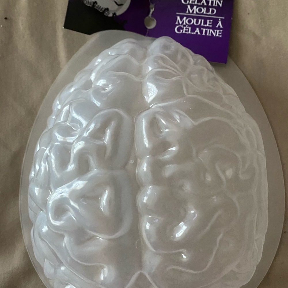 New-Halloween Party Supplies Set with Brain Mold & a Skeleton - Picture 6 of 10